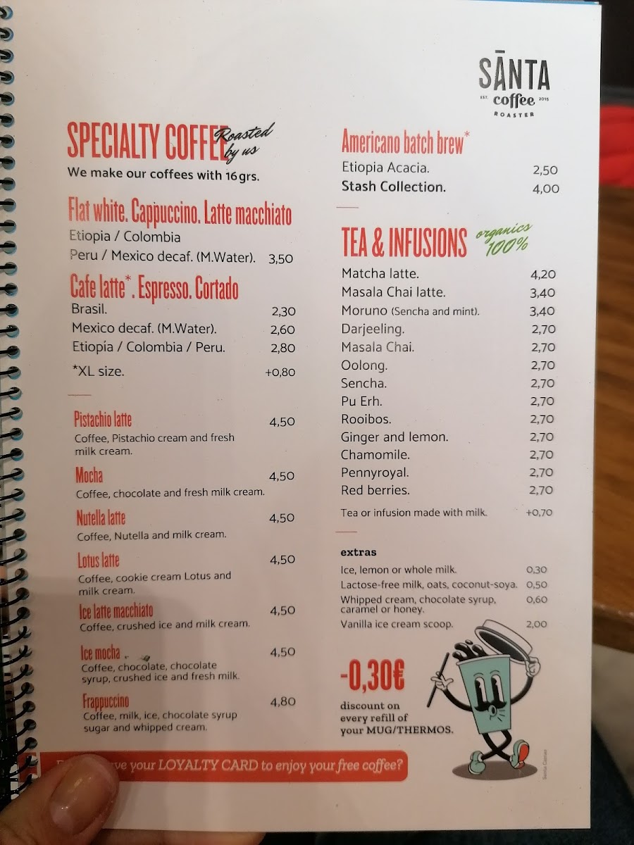 Menu Santa Coffee Camas-8